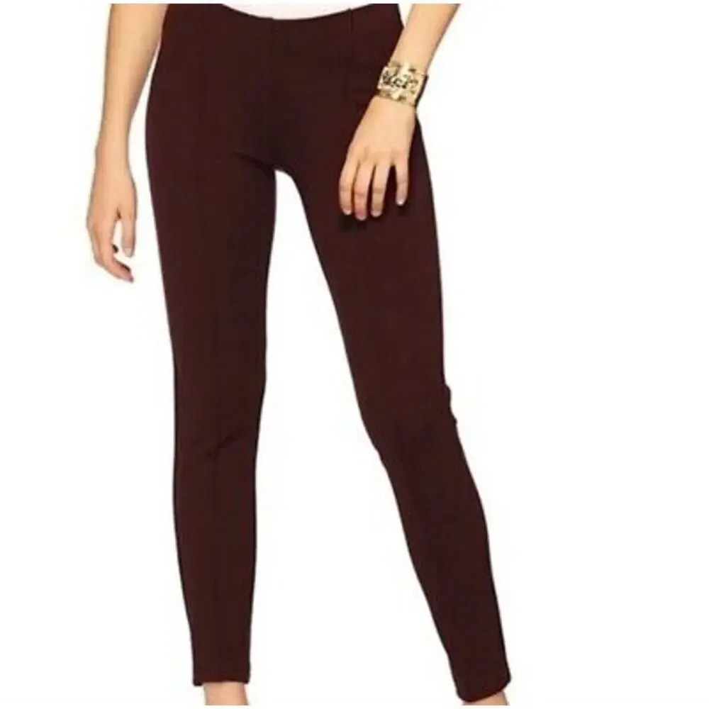 Lilly Pulitzer Women's‎ XS Brown Pull-On Ponte Travel Pants